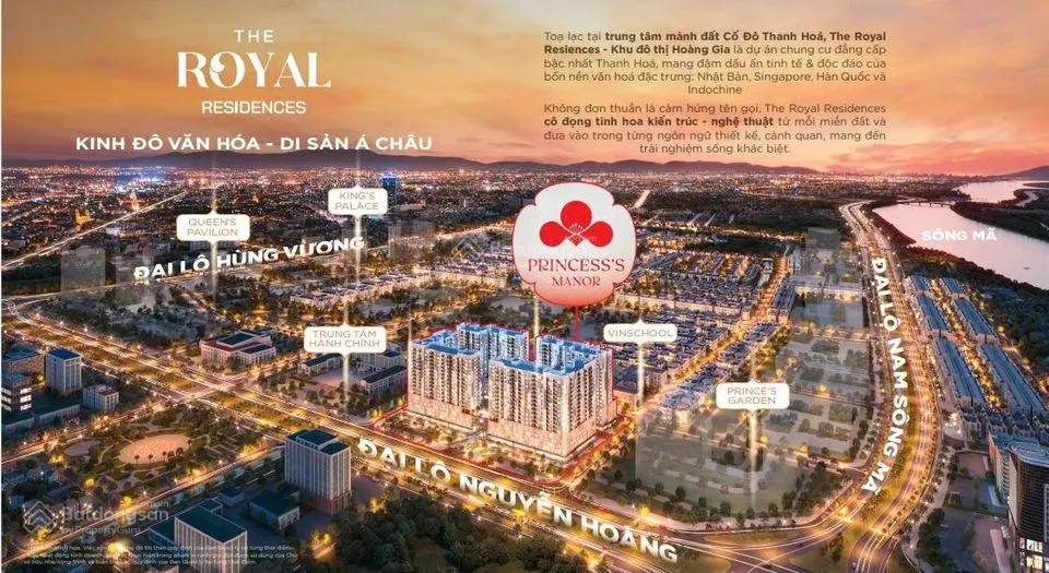 Bán căn hộ cao cấp chung cư Vinhomes Thanh Hóa: The Royal Residence