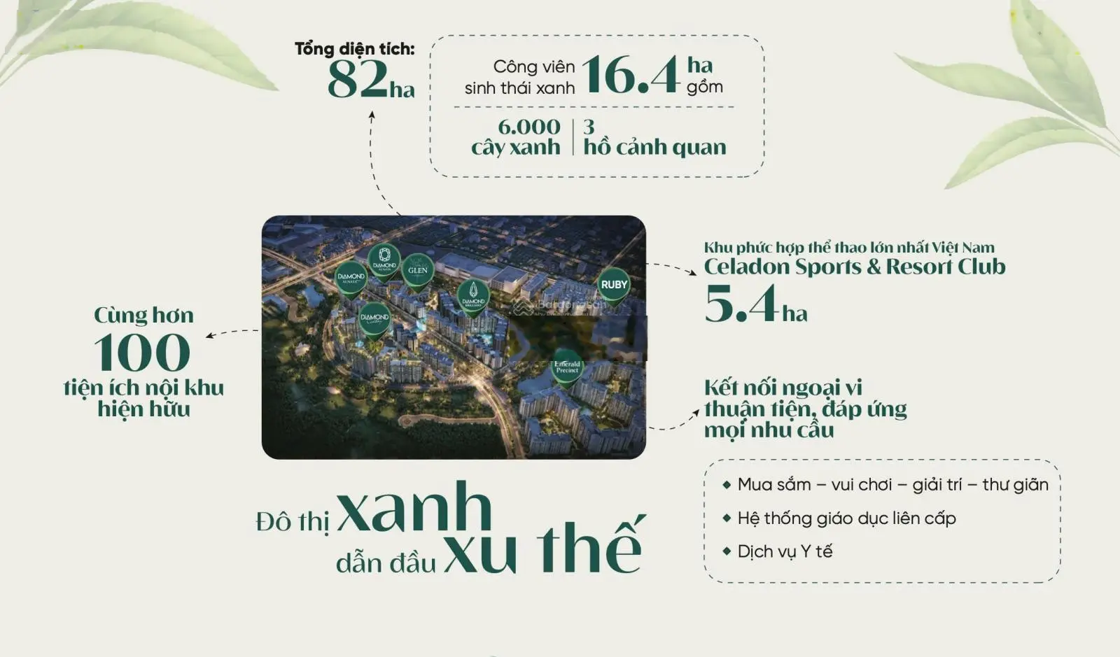 Căn hộ Celadon City - Diamond Centery. Từ 2,1 tỷ nhận nhà. Chuẩn Resort, sống tinh hoa