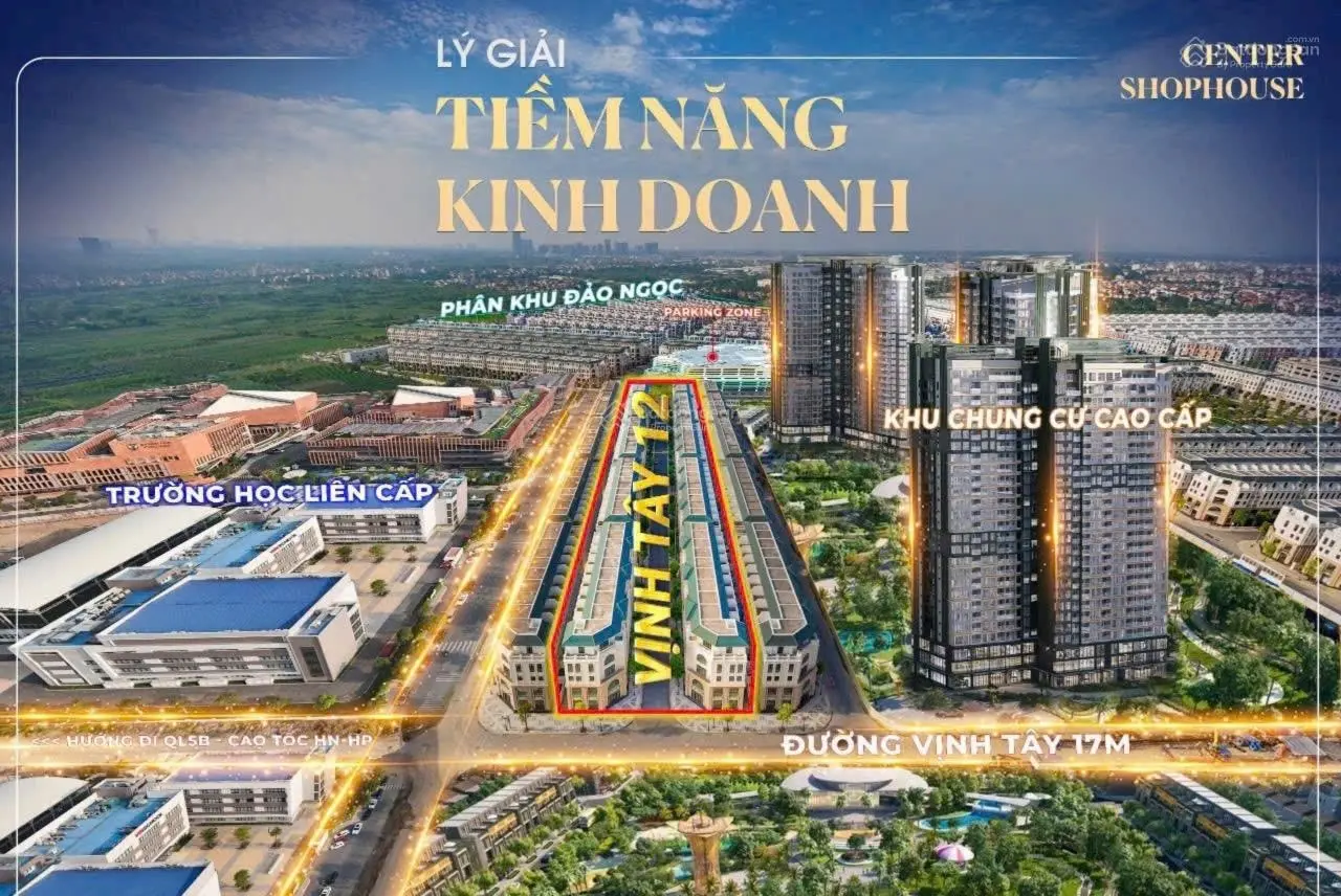 Vịnh Tây khẳng định vị thế vừa có thể ở vừa có thể kinh doanh khẳng định đầu tư chỉ có lãi thôi ạ