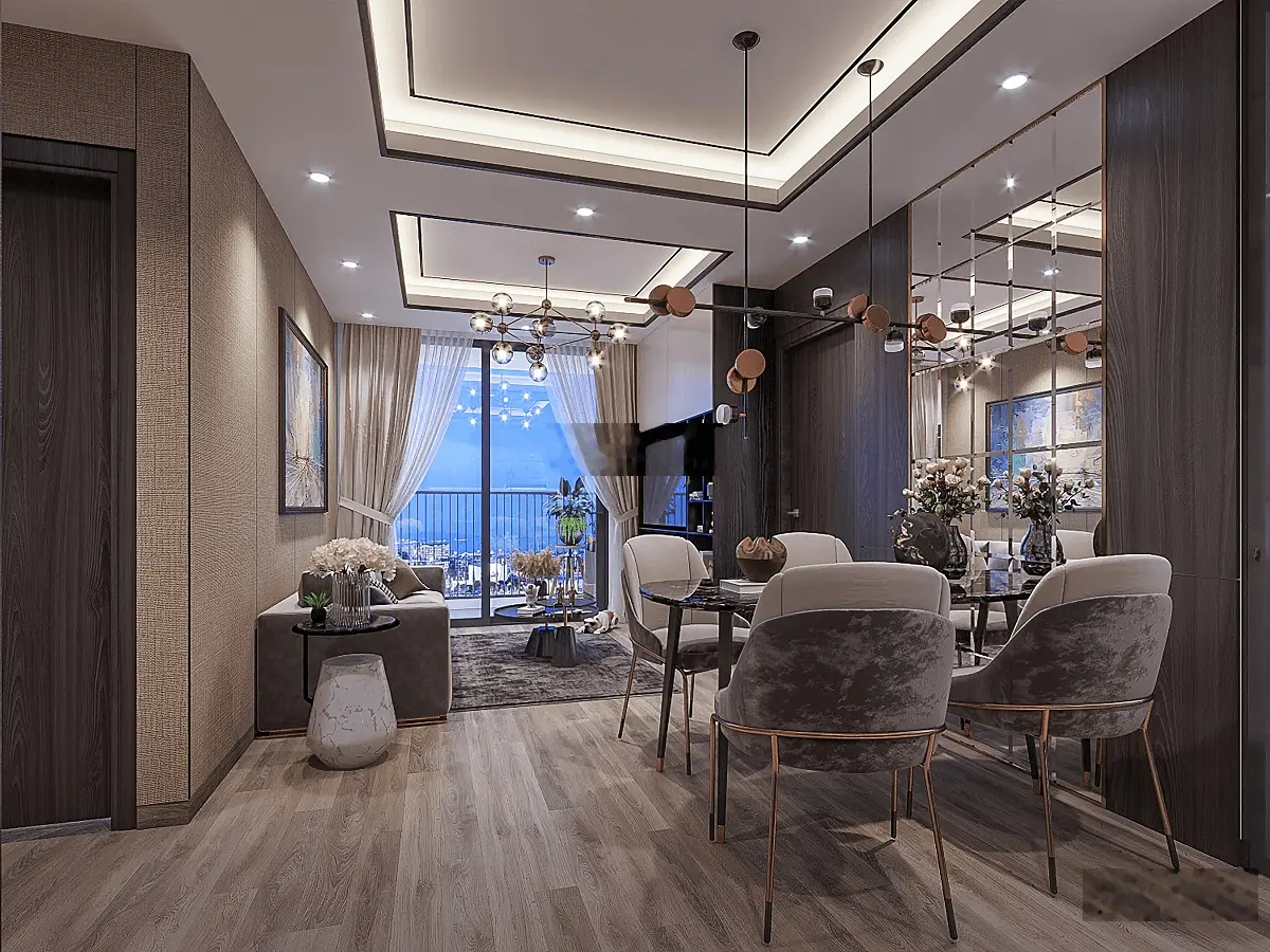 Tôi cần bán căn hộ 2PN CC Lotus Bắc Giang, căn hộ thiết kế vuông vắn, tầng trung đẹp