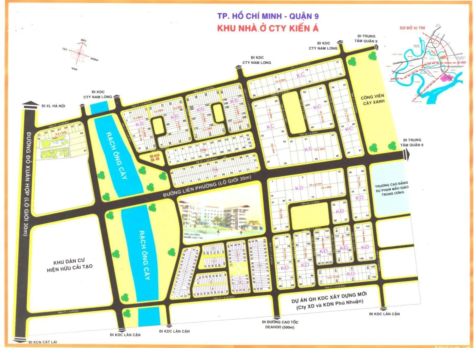 Bán đất dự án Kiến Á Quận 9, đất nền dự án nhà phố, biệt thự Phước Long B, Q9, LH 0975 147 ***
