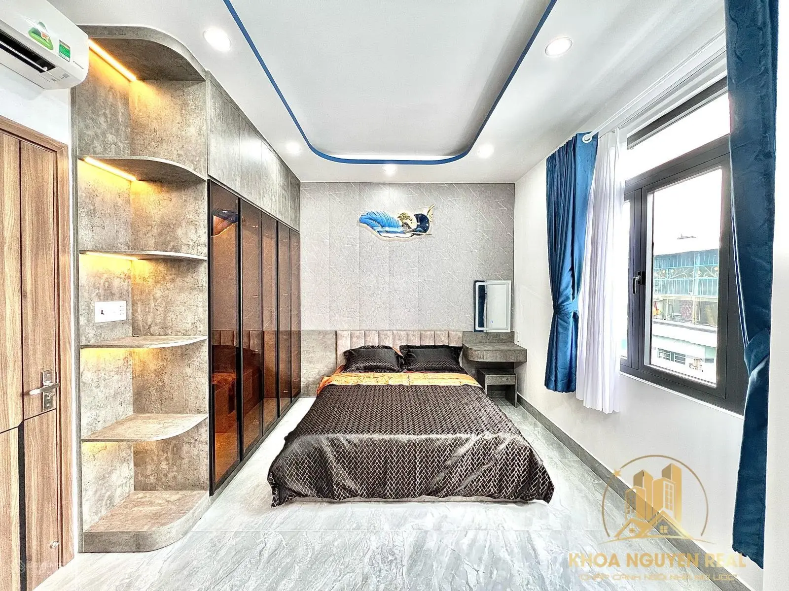 Mẫu nhà hiện đại 2025 - thiết kế lửng ngược - full nội thất cao cấp - KDC Sài Gòn Mới, Nhà Bè