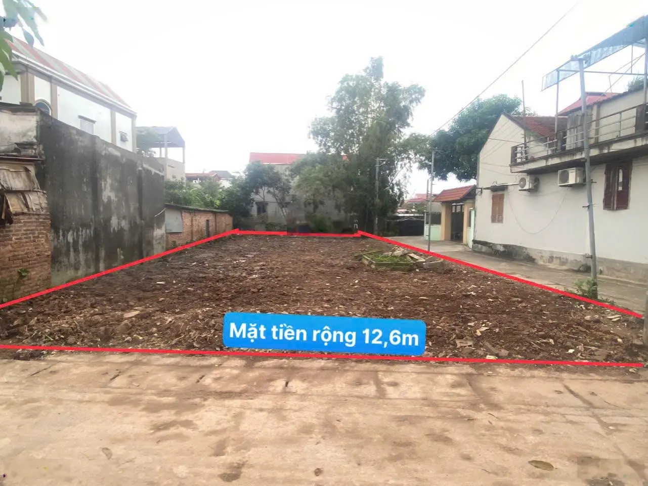 CC Bán đất dân cạnh khu đấu giá Bạch Đa, Kim Hoa, Mê Linh. Giá 32tr/m2 đường 4m mặt tiền rộng 12,6m