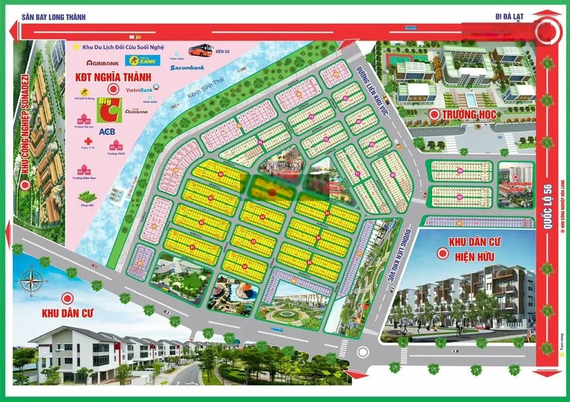 Bán đất dự án Lan Anh 1, 2, 5,6,7 giá 700 triệu - 2 tỷ (100-200m2) - Đất nền sổ đỏ