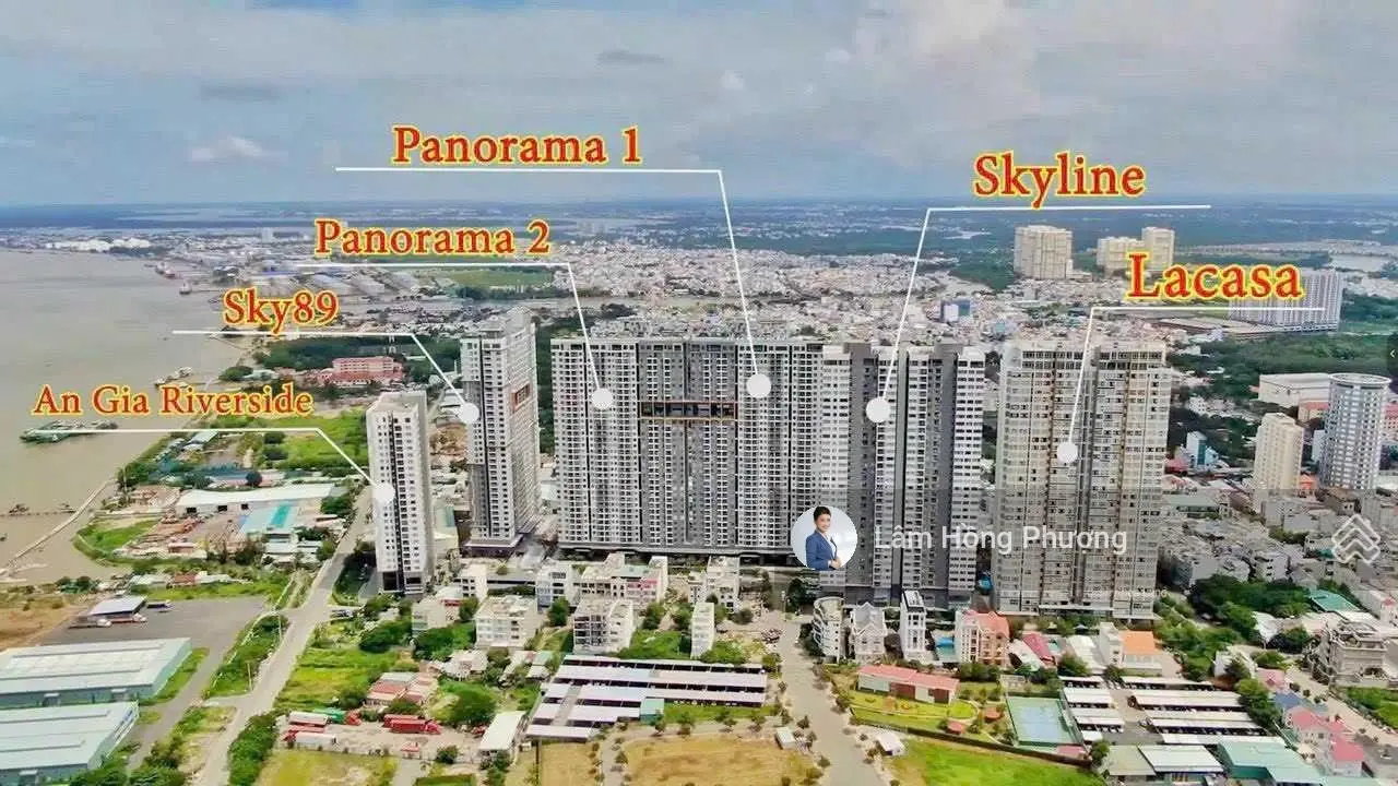 Bán căn hộ 2 phòng ngủ An gia Skyline quận 7 giá 3.35 tỷ lầu cao thoáng mát 0939 220 ***