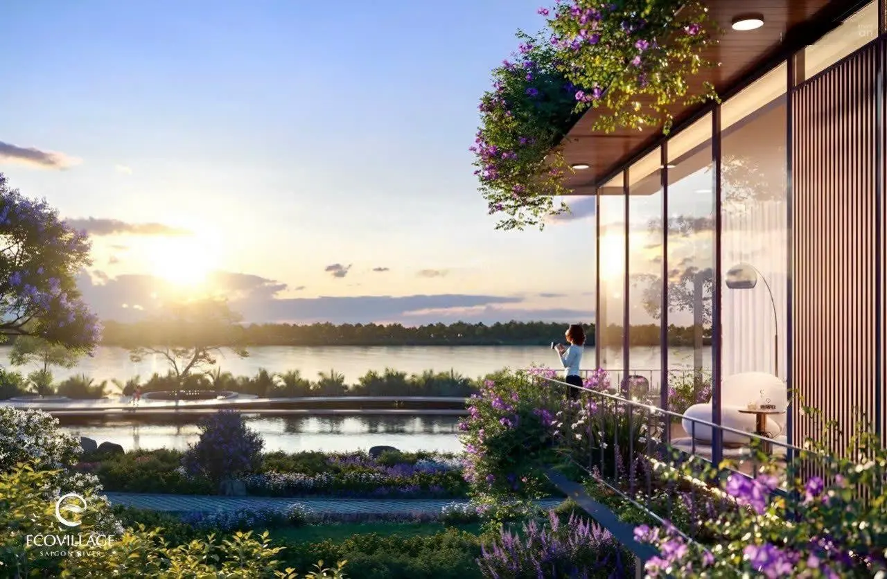 Dinh thự mặt sông 330m2 tại Eco Village Saigon giá 41,7 tỷ LH: 0963 552 ***