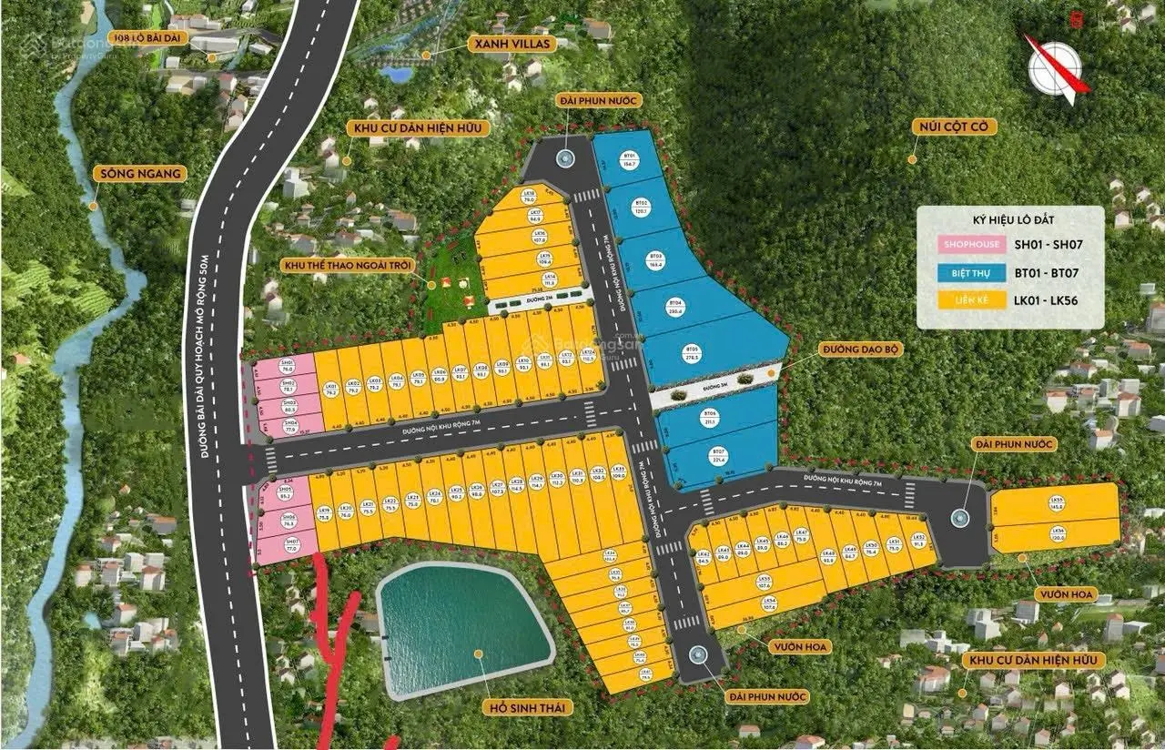 Cần bán đất giá 30tr/m2 tại Đường Bãi Dài, Thạch Thất, Hà Nội