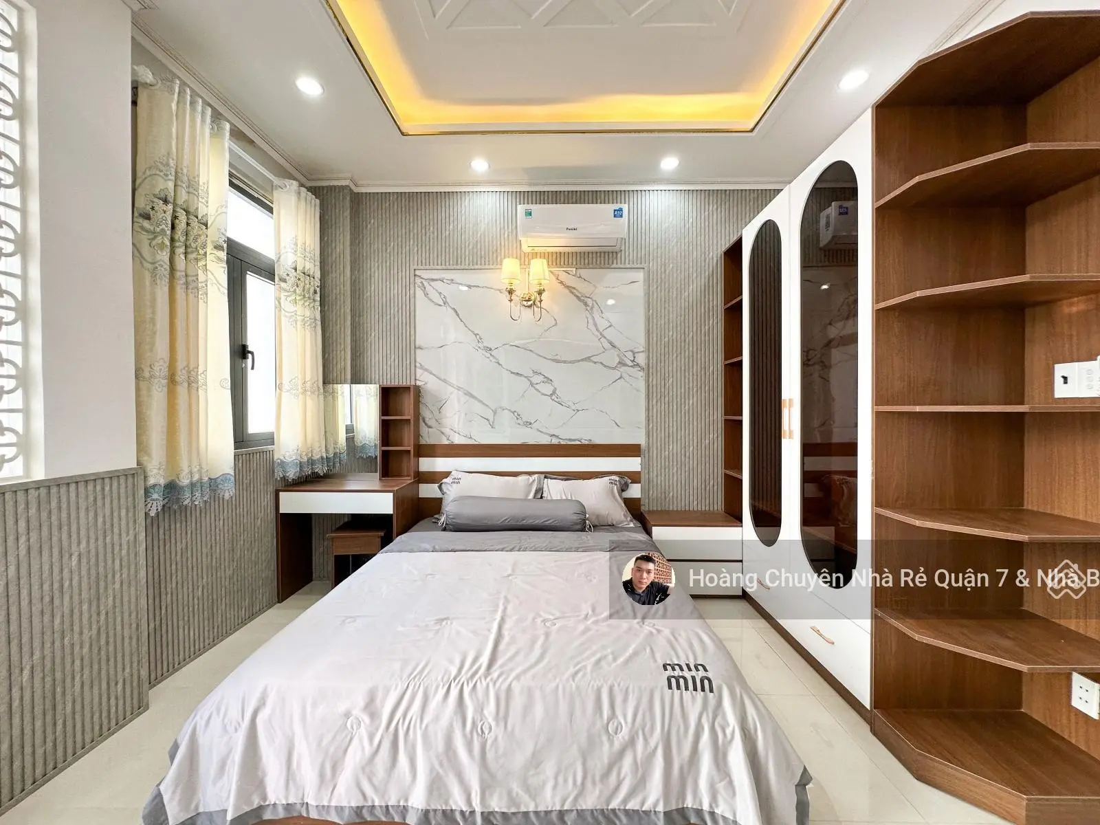 Nhà mới mặt tiền kinh doanh - DT 4x17m - 1 trệt 1 lửng 2 lầu 4PN 5WC - đường 6m nhựa