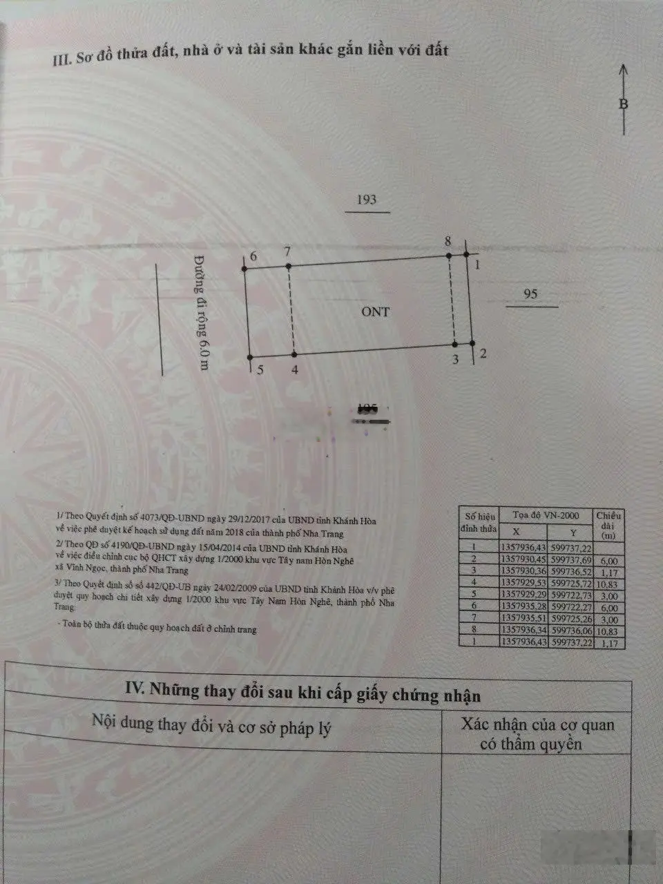 Bán đất đường B1 Hòn Thơm Vĩnh Ngọc 90m2 1tỷ440tr đã có quyết định xây cầu