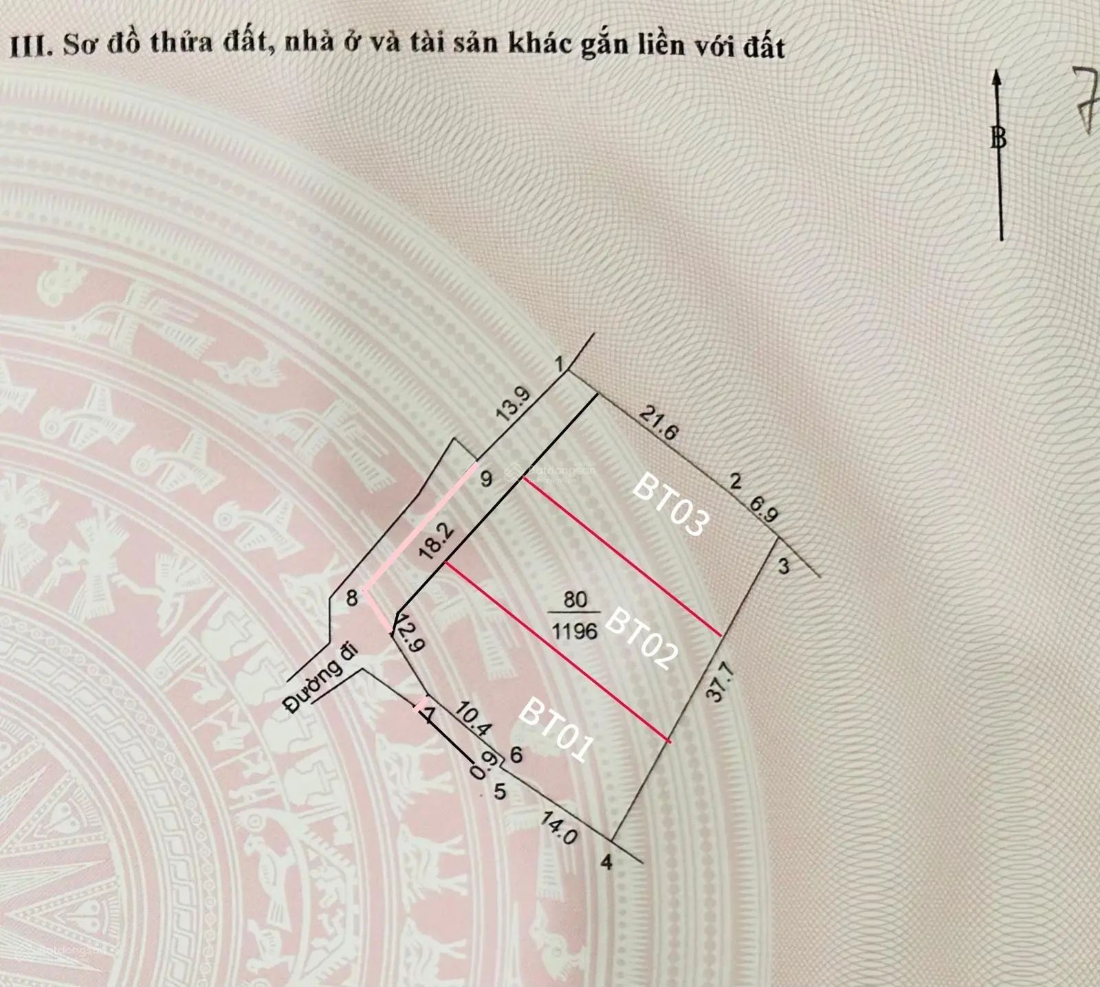 Cần bán đất Xuân Sơn, Tx Sơn Tây, HN. Lô góc 1196m2, có 300m2 TC. Giá 4,6 tr/m2 đất ở đô thị