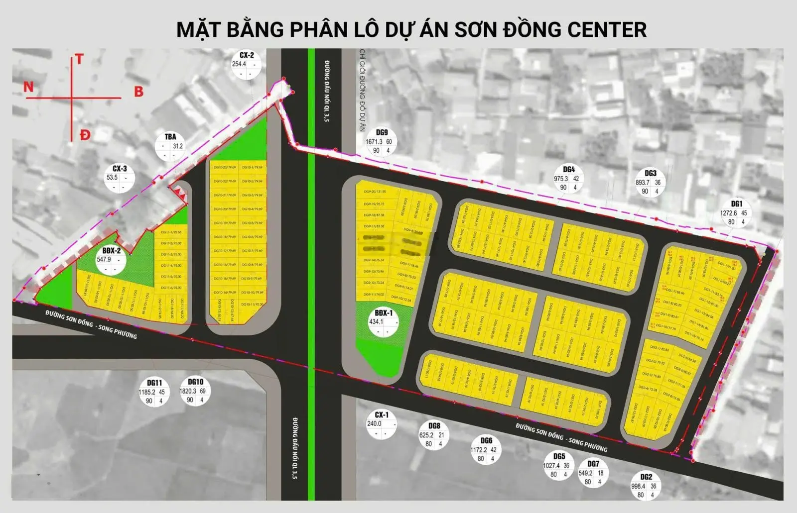 Bán shophouse Sơn Đồng mặt đường 40m, KD thuận lợi, đầu tư an toàn. Sổ đỏ lâu dài giá hấp dẫn