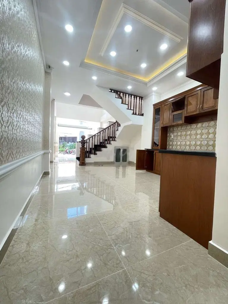 Nhà 4 Tầng, 60m2 (4.1x14.7m), hẻm xe tải, 4PN, 4WC, sổ hồng, nhỉnh 4ty
