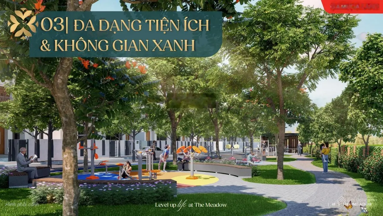 Ưu đãi đặt cọc 0 đồng 212 căn nhà phố, biệt thự The Meadow Bình Chánh từ Gamuda Land