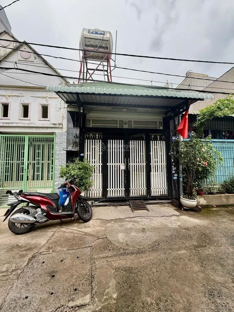 Nhà 1 trệt 1 lửng - hẻm xe tải 6m - ngay chợ tch03 - quận 12 diện tích: 48m