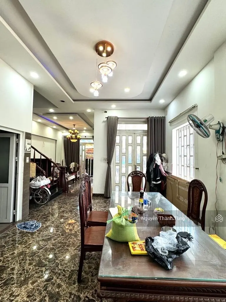 Bán nhà biệt thự mặt tiền đường Thạnh Lộc Quận 12 - 104m2 (6.6x16), 3 tầng, gần Ngã Tư Ga