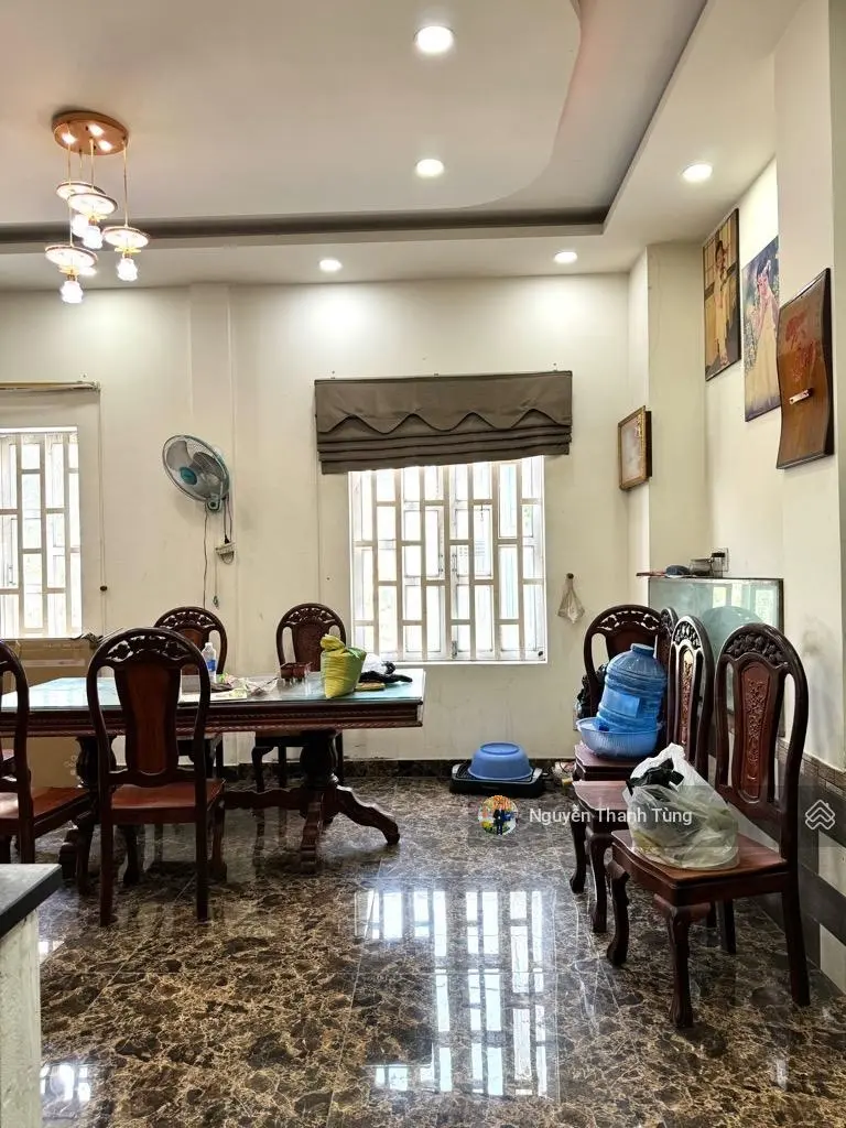 Bán nhà biệt thự mặt tiền đường Thạnh Lộc Quận 12 - 104m2 (6.6x16), 3 tầng, gần Ngã Tư Ga