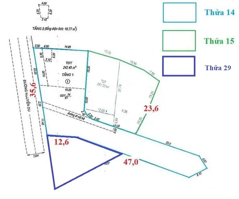 Nhà bán tại đường Nguyễn Du, P.Nghĩa Chánh, Tp.Quảng Ngãi, Tỉnh Quảng Ngãi