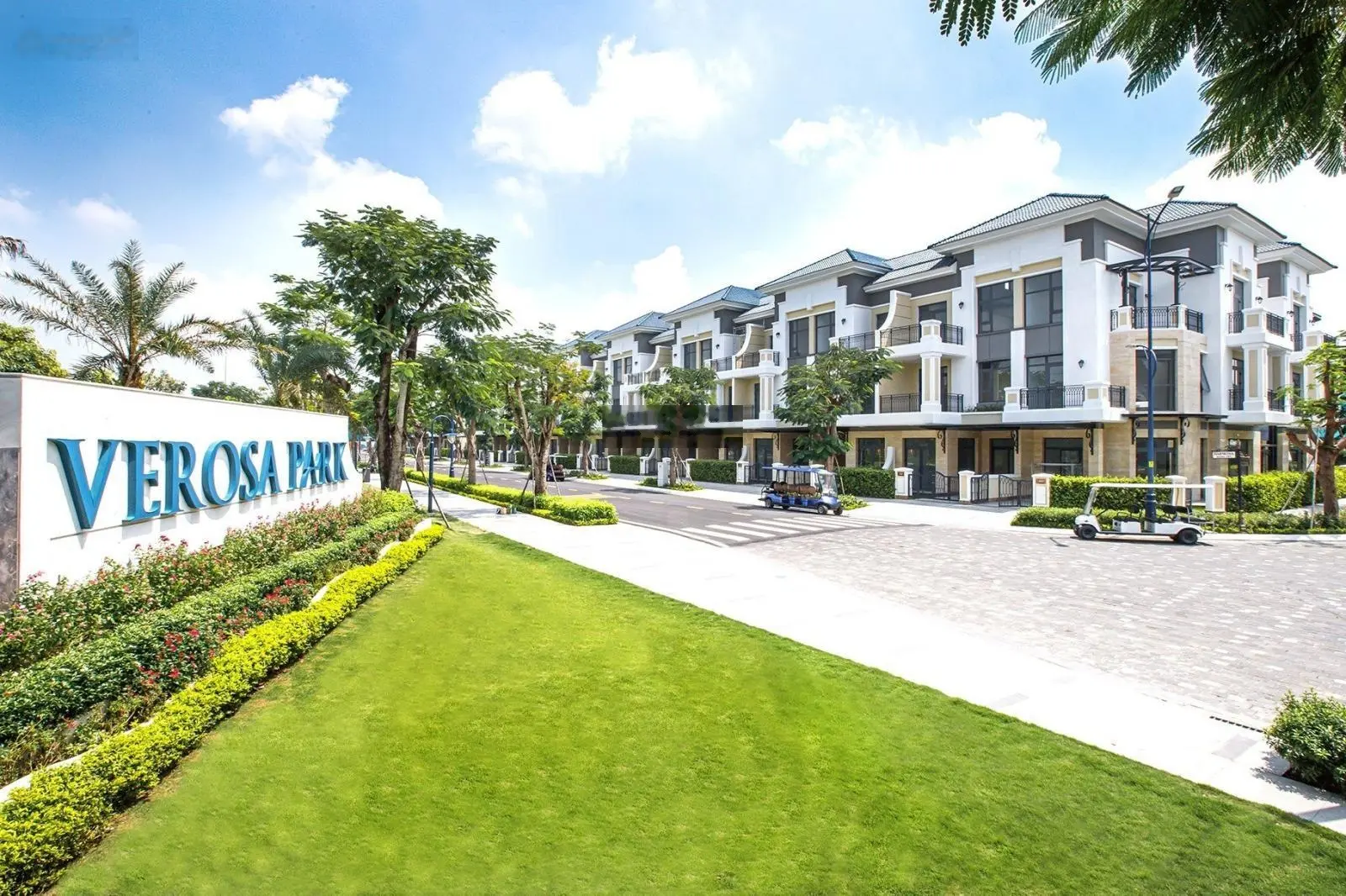 Chính chủ bán biệt thự góc mini song lập sân vườn Verosa Park ngang 10x17m siêu đẹp 2 MT