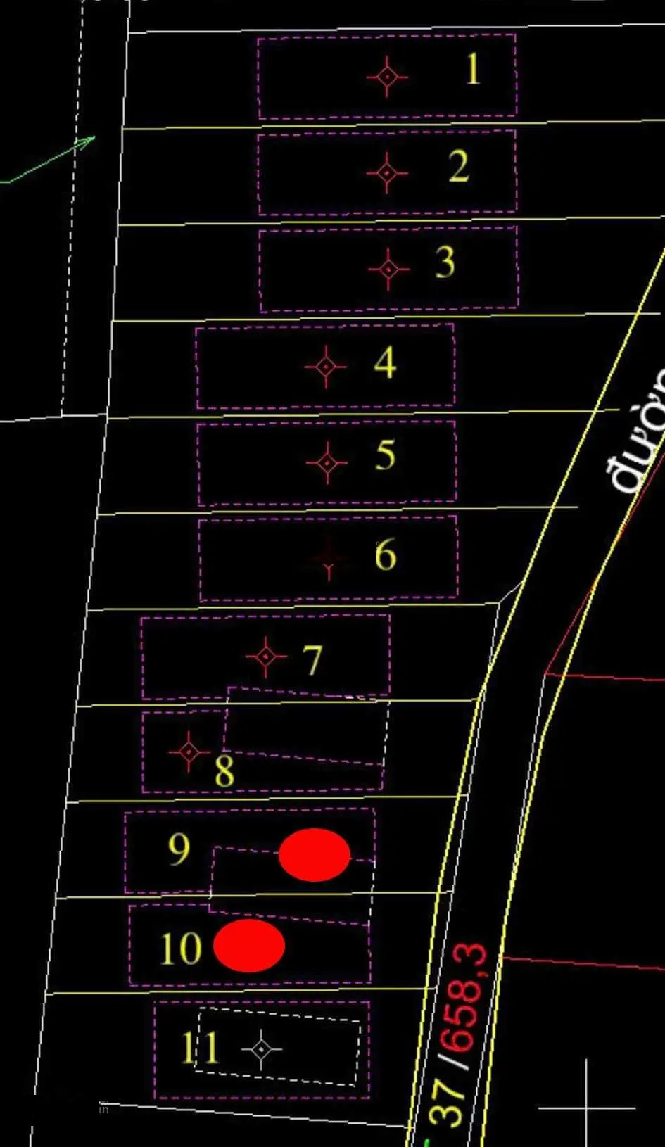 Bán lô đất giá mềm (số 9,10) Xuyên Mộc