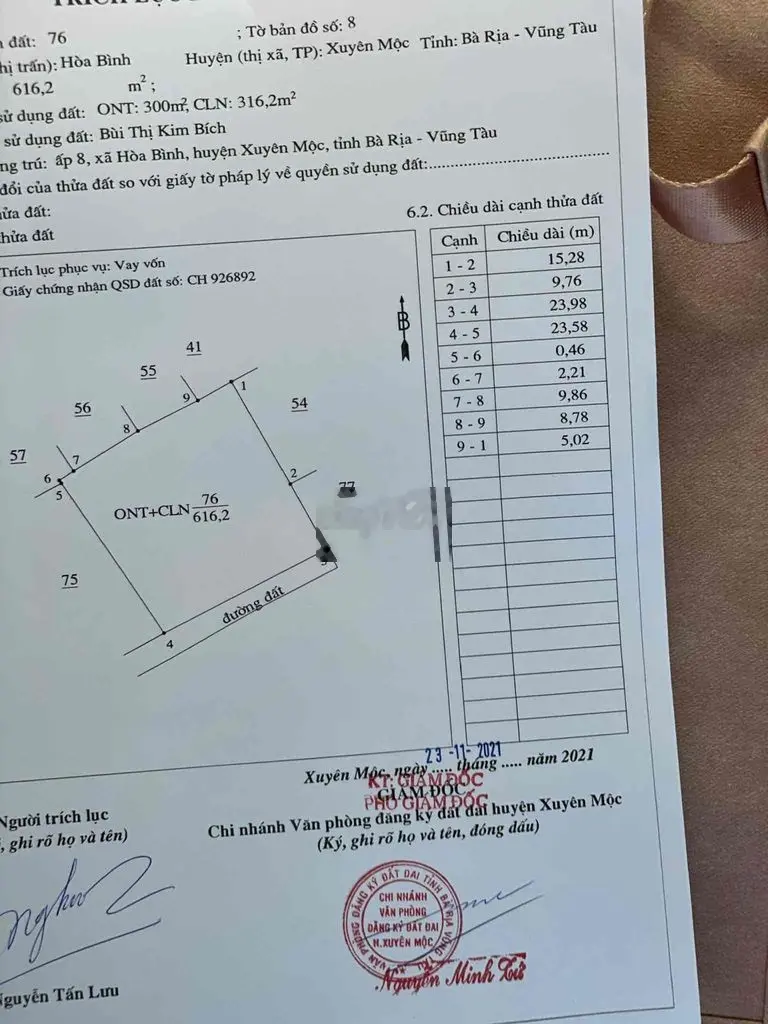 đất đẹp ngay chợ- nở hậu - 300 thổ cư