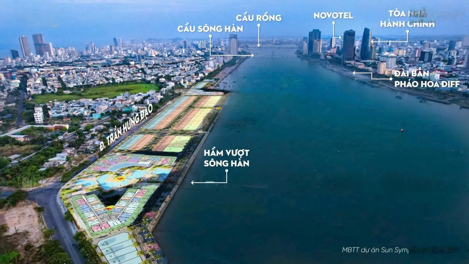 Shophouse, biệt thự ven sông Hàn Sonata , quỹ căn vip nhất còn sót lại CK đến 13%, tặng 2 cây vàng