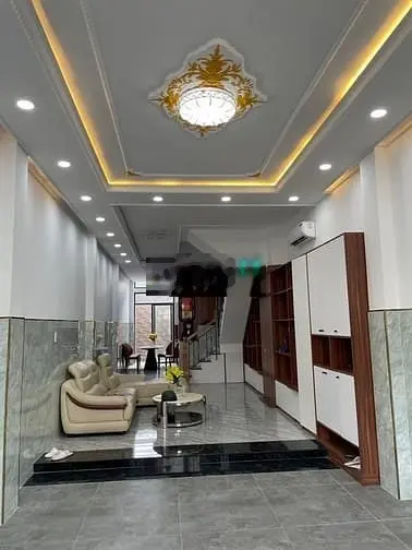 Bán nhà mới 4 tầng 4x22m ô tô ngủ trong nhà sát Phú Mỹ Hưng Q7 hơn 6tỷ