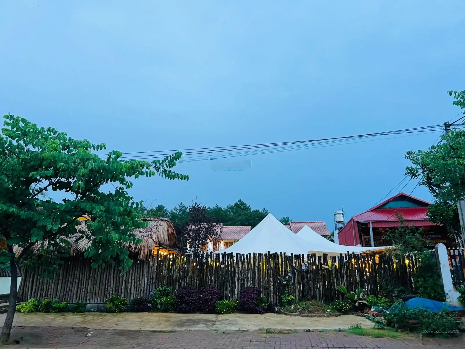 CC bán đất rừng thông Bản Áng, Mộc Châu, Sơn La, 2.100m2. MT 35m, full thổ cư, đường to KD sầm uất