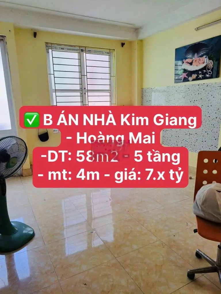 BÁN NHÀ Kim Giang - Hoàng Mai