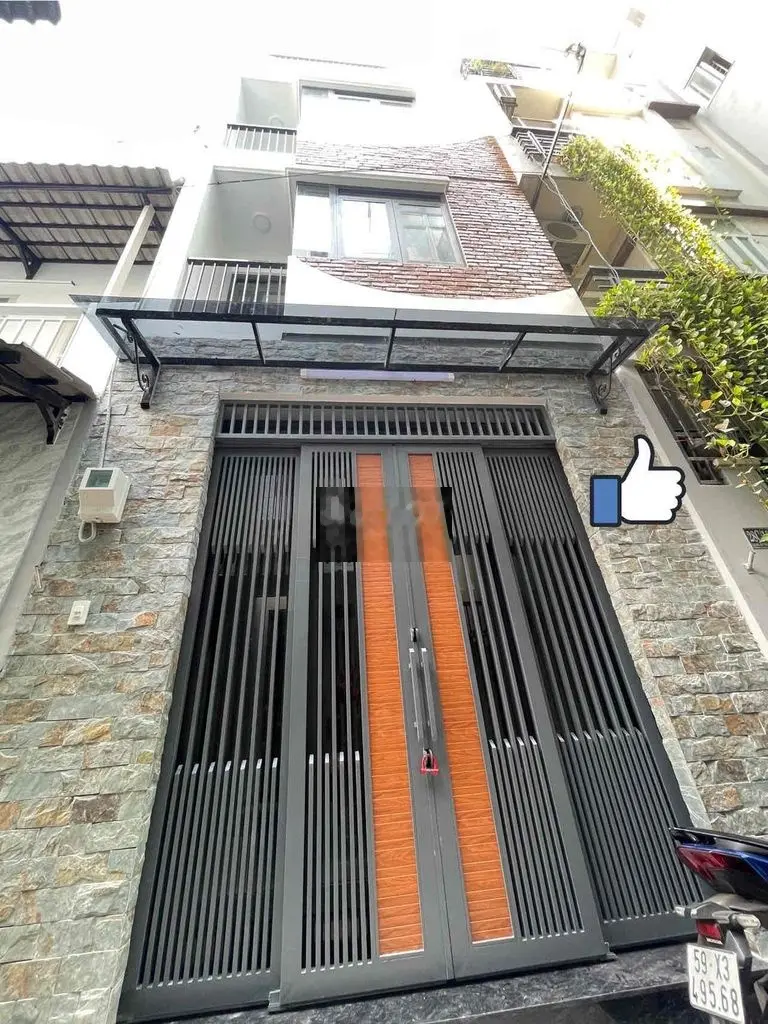 Bán nhà mới xây, hẻm Dương Bá Trạc thông Dạ Nam, 4Pn 3Wc , SHR P2Q8