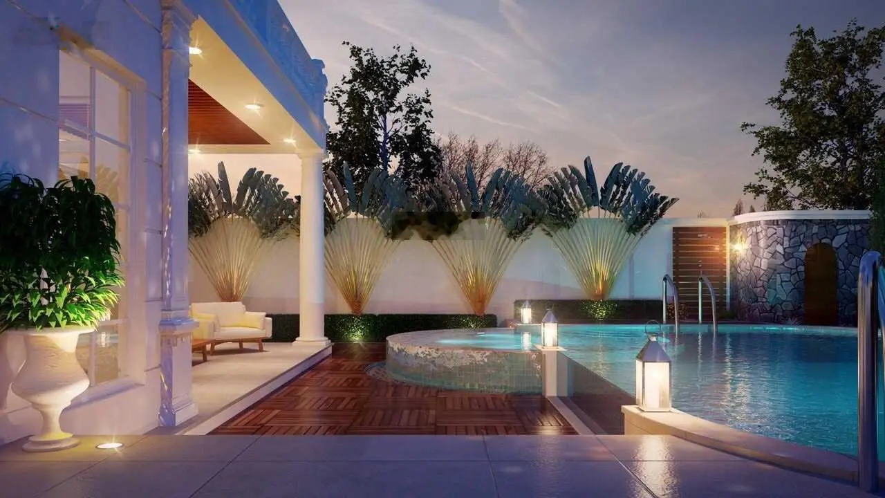 Giảm 25 tỷ - 235 còn 210 tỷ - biệt thự góc khu compound vip Thảo Điền. 777m2 - hầm 3 lầu