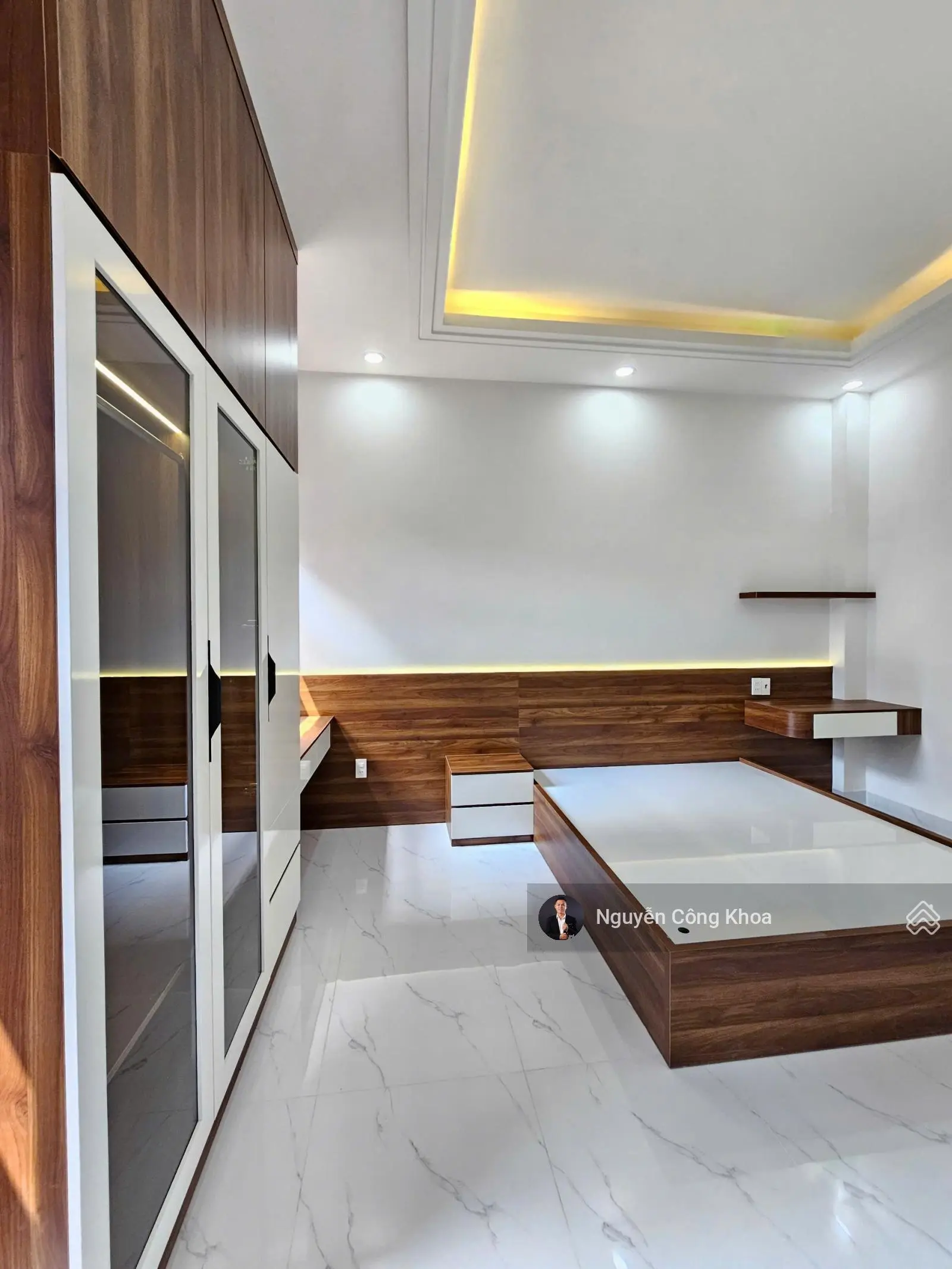 Bán nhà đúc 3 tấm full nội thất, mẫu hiện đại, 3 phòng ngủ, KDC P. Bình Chuẩn, Tp. Thuận An