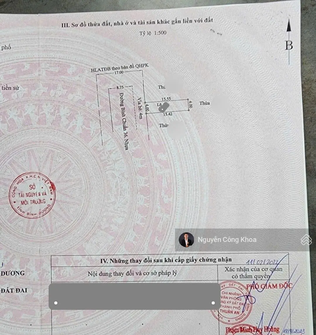 Bán nhà đúc 3 tấm, có không gian rộng để kinh doanh, MT đường rộng 17m P. Bình Chuẩn, Thuận An