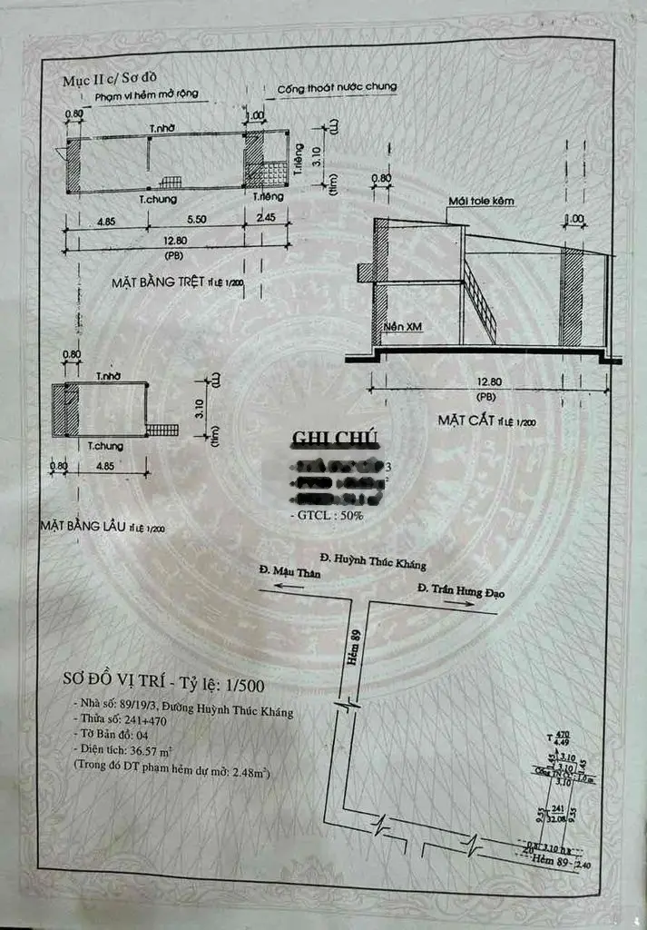 NHÀ LẦU, MỚI ĐẸP NẰM NGAY CHỢ AN NGHIỆP