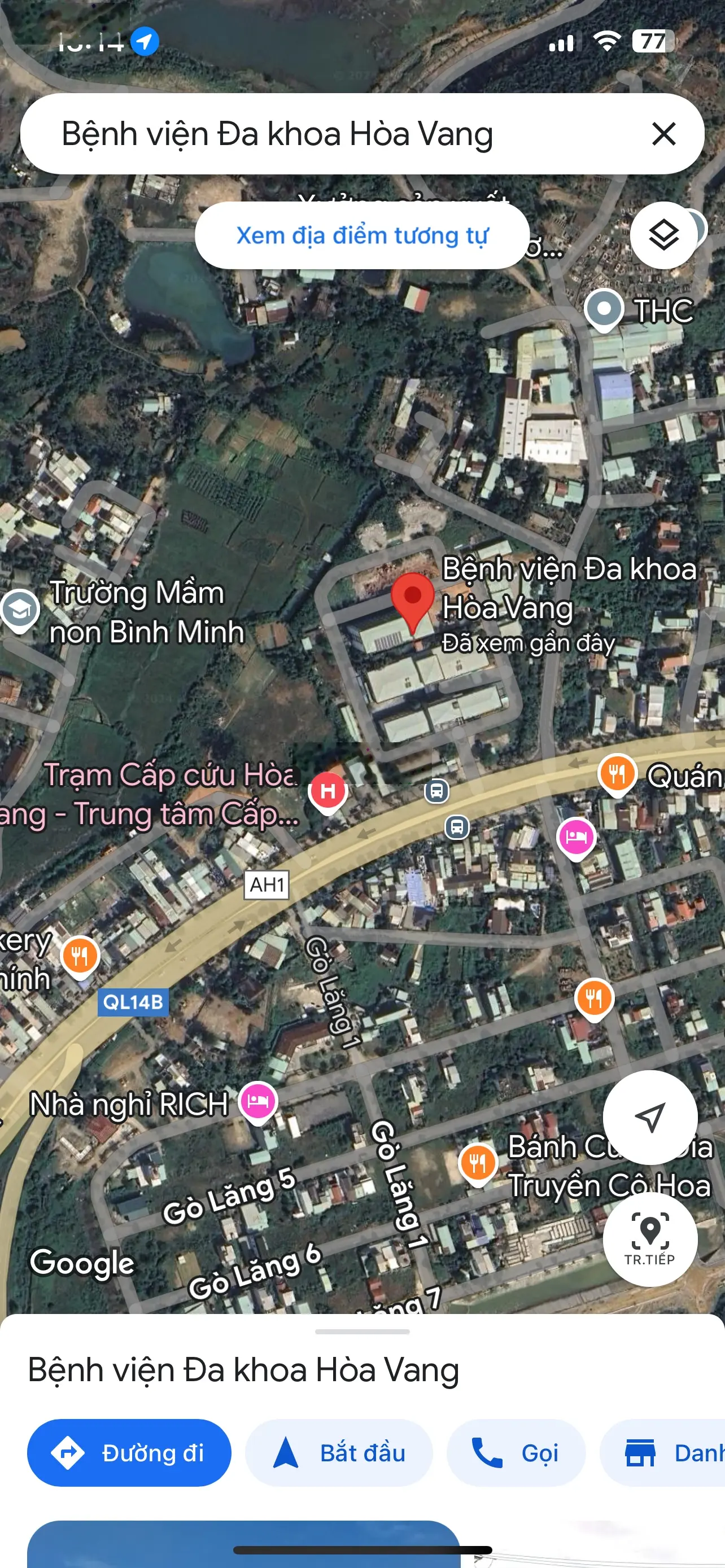 Bán nhà kho - xưởng gần bệnh viện đa khoa Hoà Vang - Đường 7.5m - Gọi Đàm Tiến