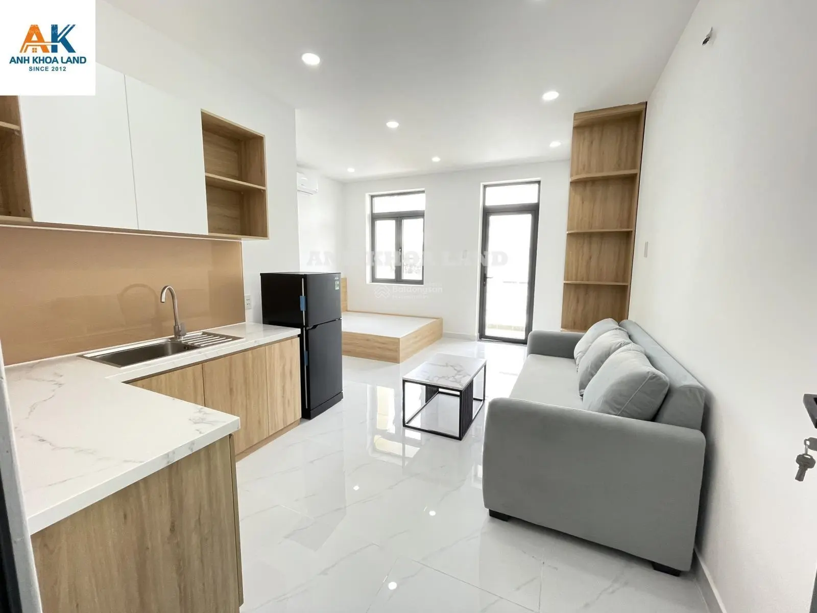 CHDV 3 tầng đường Hoàng Diệu 2, DT 79.7m2-DTS 262m2, thu nhập 25tr/tháng, ngay ĐH Ngân Hàng