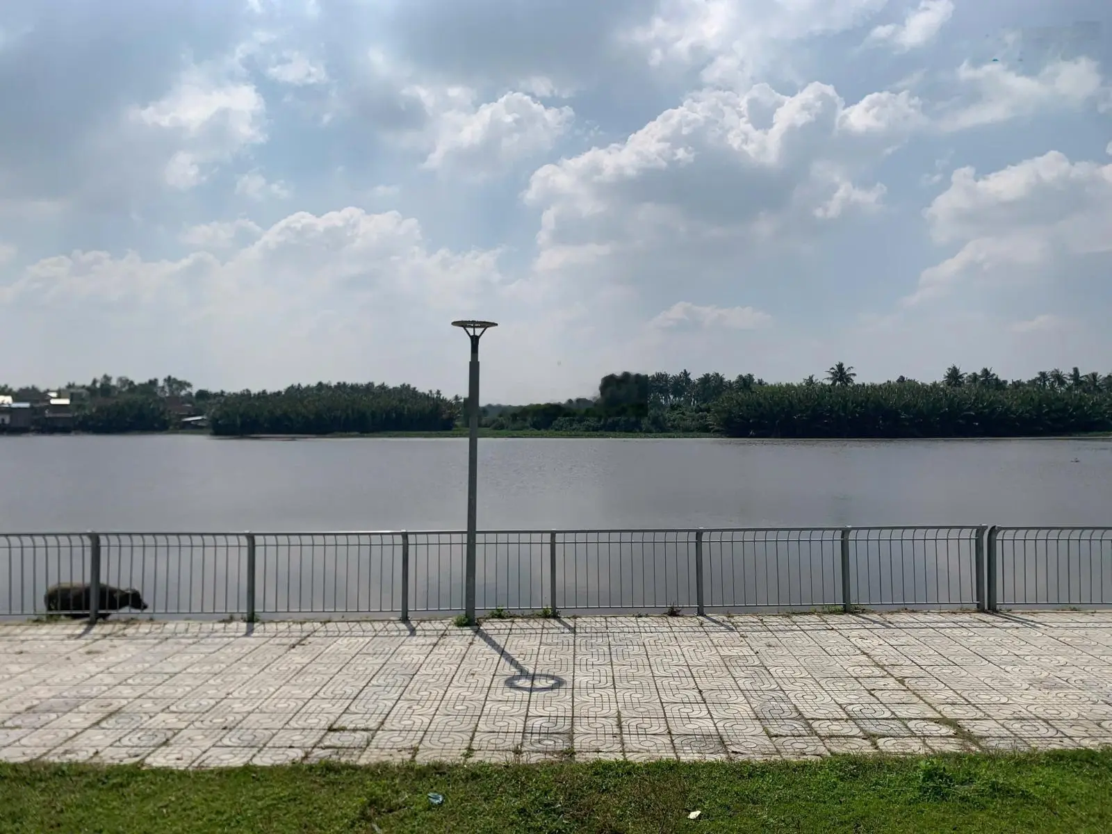 Bán lô góc 135m2 view trực diện sông khu dân cư An Lộc Phát, đường 17.5m sổ hồng sẵn giá 1.2 tỷ TL