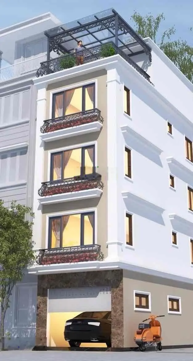 Bán nhà riêng chính chủ tại Ngô Thì Sỹ, Hà Đông, diện tích 35.6m2, 5 tầng, ô tô vào nhà, thang máy