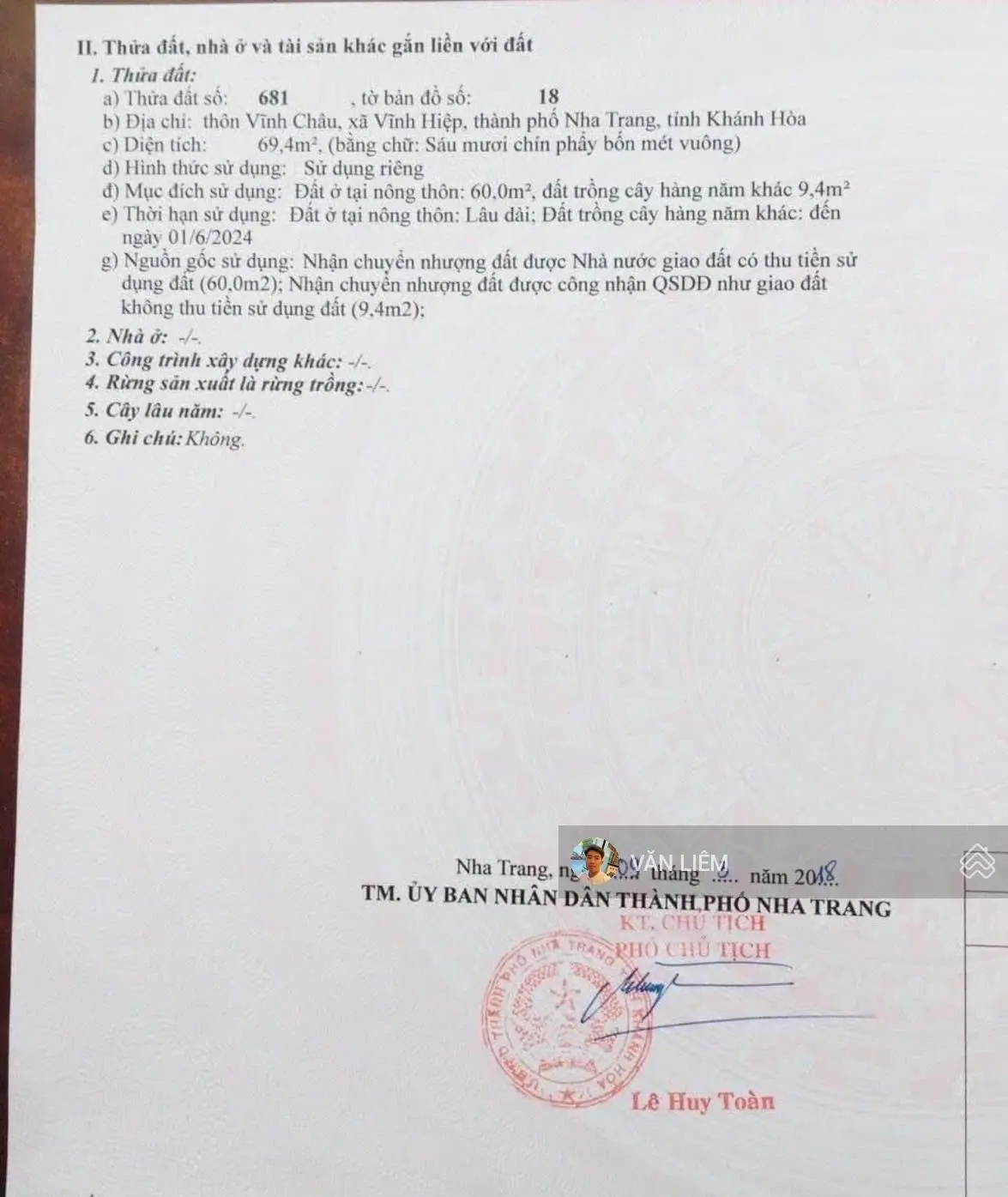 GÓC view trực diện sông Quán Trường, thôn Vĩnh Châu - Vĩnh Hiệp - Giá 1 tỷ 750tr + Diện tích: 69m