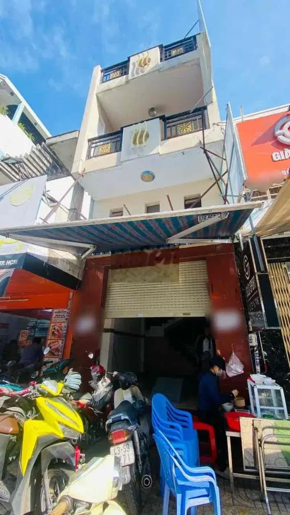 mặt tiền kinh doanh độc lập lửng 2 lầu sân thượng