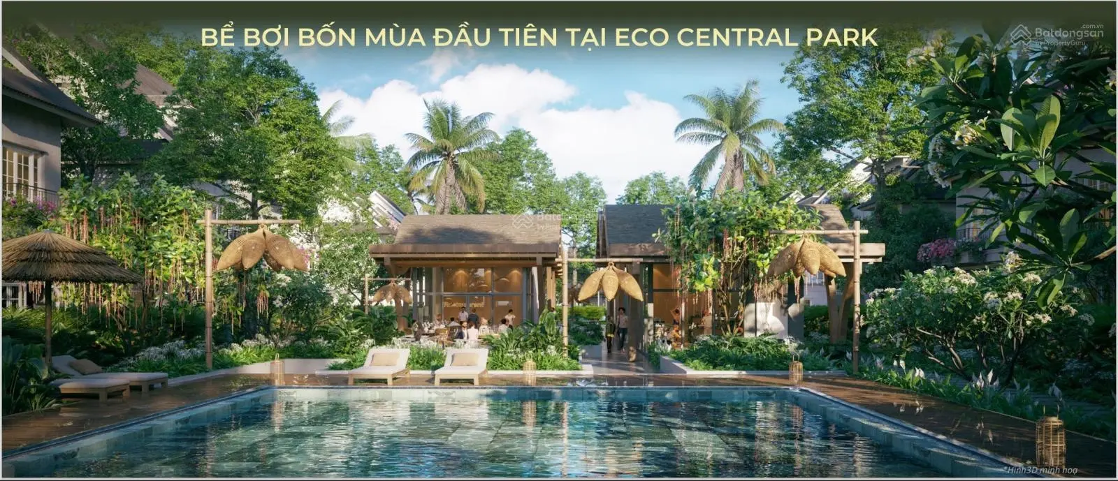 Biệt thự đảo hướng Đông Nam - Eco Central Park. Chiết khấu 10% - HTLS 30 tháng. Giá chỉ từ 3,5 tỷ