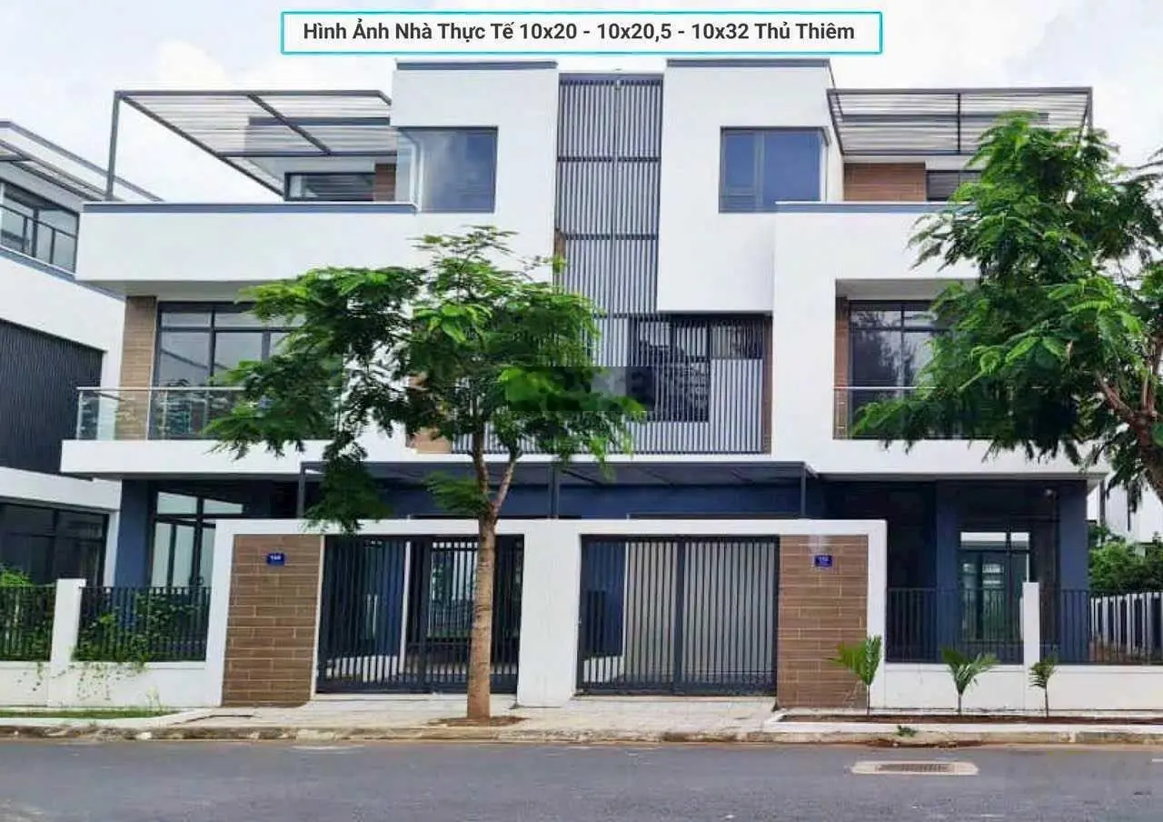 3 căn BT-LKV 10x20 m [ 200m2] tại KĐT Đông Tăng Long Tp Thủ Đức giá 15 tỷ