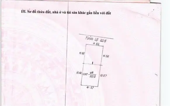 113m2 Nhà mặt đường, gần trung tâm thị trấn khoái châu Hưng Yên 4.x tỷ