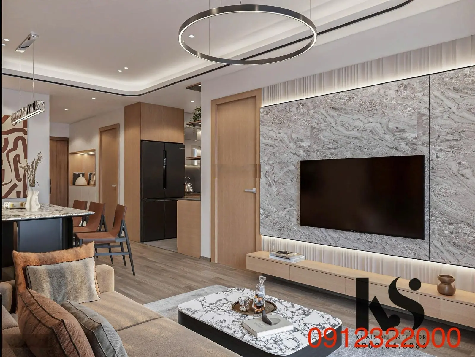Chỉ 68,5tr/m2 chính chủ gửi bán căn chung cư 101m2 nhận nhà ở luôn tầng cao đẹp tại Khai Sơn City