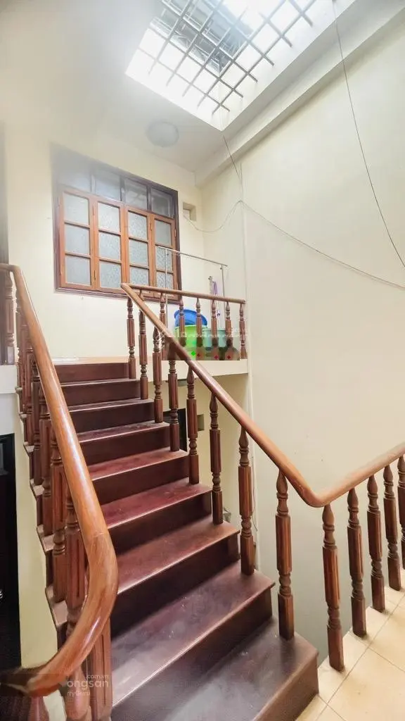 Mặt tiền đường 23m - lề 8.5m 4 tầng 66m2 , 6pn khai thác nhẹ mặt bằng 25tr/tháng an dươ