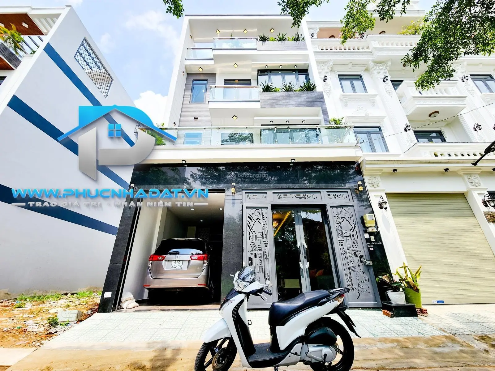 Nhà phố hiện đại khu dân cư Anh Tuấn Green Riverside Huỳnh Tấn Phát - Giá 7.5 tỷ 6.5x13m 0901 687 ***