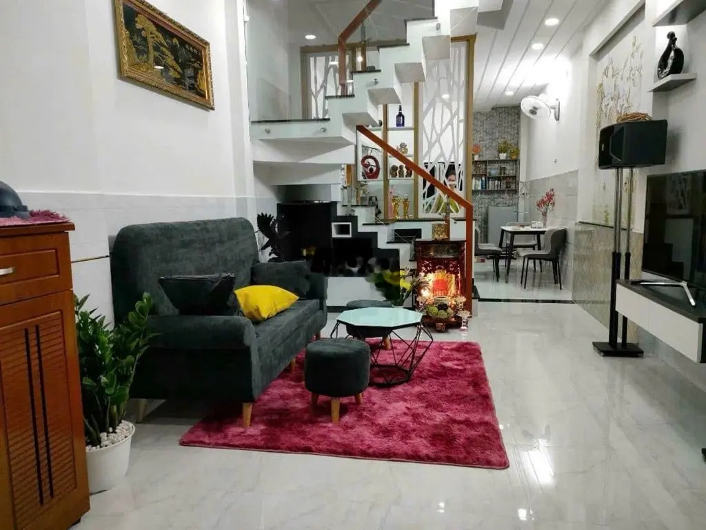 BÁN NHÀ ĐẸP LUNG LINH 1/ NGẮN gần LÊ VĂN THỌ 42m2 - 2 TẦNG - 4.X TỶ TL