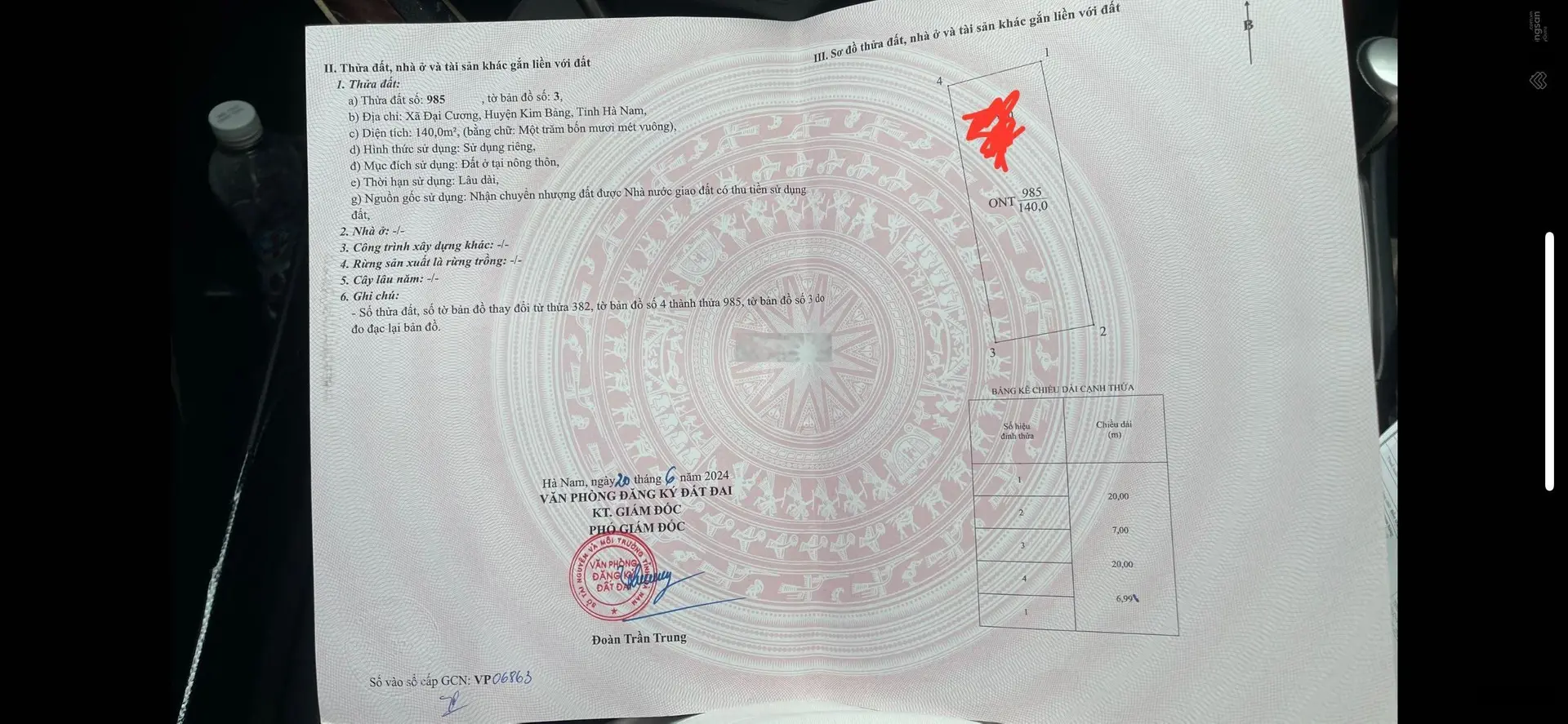 Cơ hội sở hữu đất nền kinh doanh mặt tiền rộng 7m dự án khu đô thị Đại Cương giá tốt