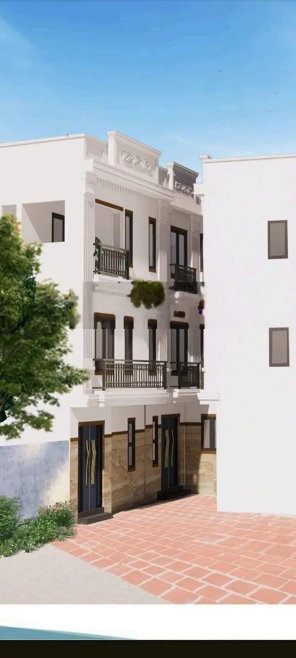 Bán nhà 3 tầng xây sẵn thiết kế hiện đại tại thị trấn Đông Anh