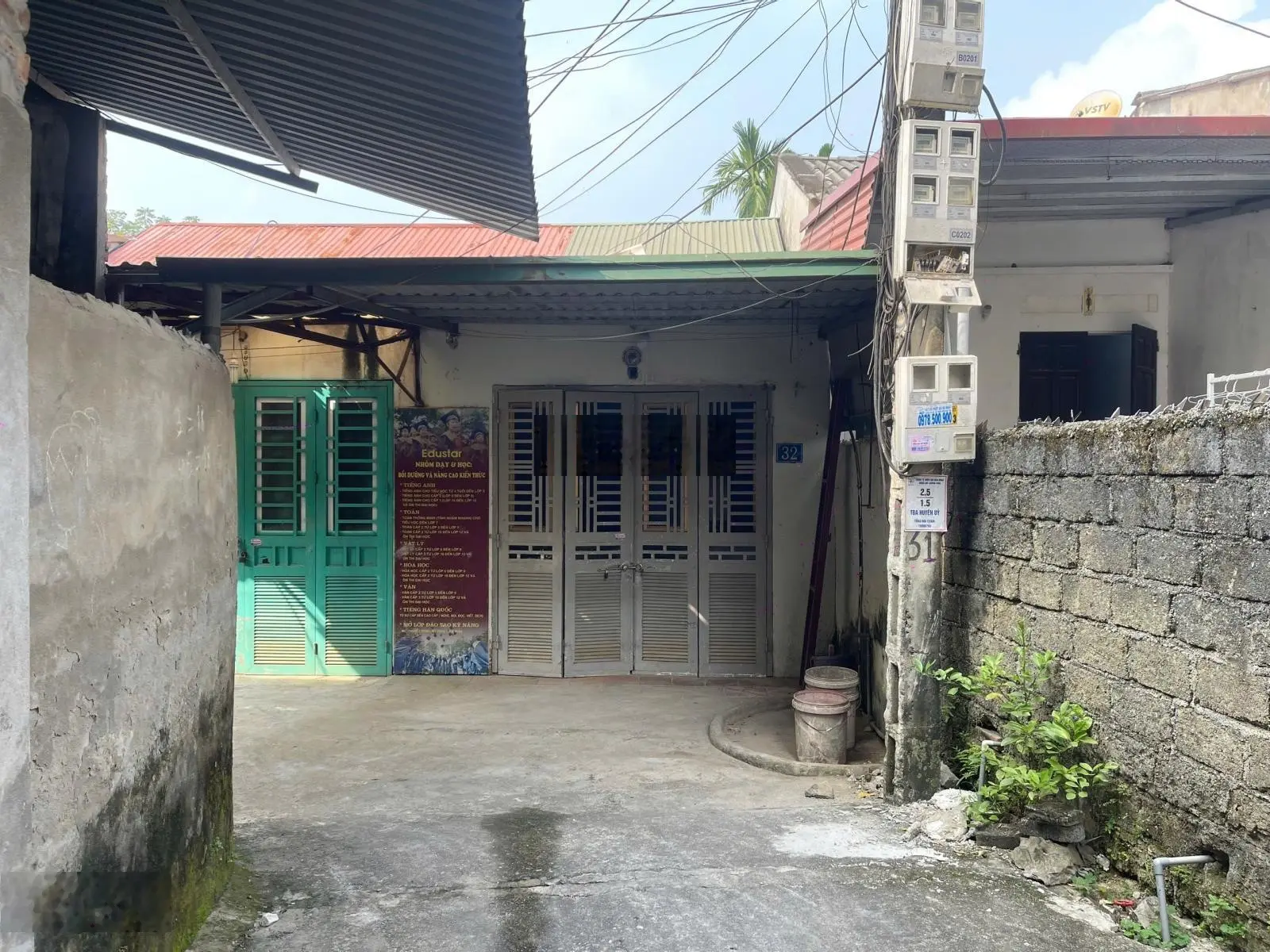 48m2 Full thổ cư sẵn nhà cấp 4 ở đẹp rộng, ngay cạnh huyện uỷ Lương Sơn dân trí cao