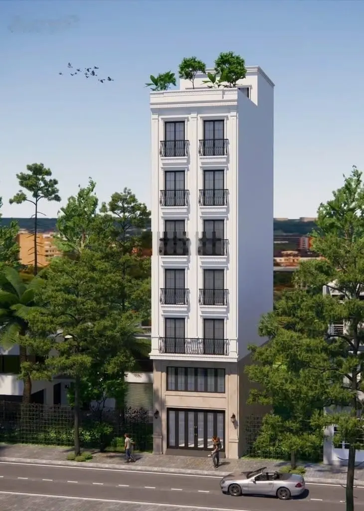 Bán tòa CCMN Xuân Phương 45m2 - ô tô đỗ cổng - thang máy - 6 tầng - 6,8 m mặt tiền - 9 phòng full